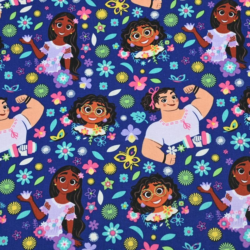 SALE! Encanto Characters Mirabel Madrigal 3 prints ! 1 Yard Quality Medium Thickness Plain Poly Fabric, Fabric by Yard, Yardage Fabrics2503