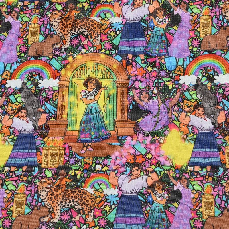 SALE! Encanto Characters Mirabel Madrigal 3 prints ! 1 Yard Quality Medium Thickness Plain Poly Fabric, Fabric by Yard, Yardage Fabrics2503