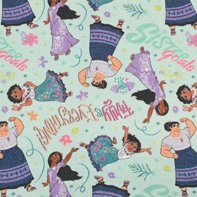 SALE! Encanto Characters Mirabel Madrigal 3 prints ! 1 Yard Quality Medium Thickness Plain Poly Fabric, Fabric by Yard, Yardage Fabrics2503