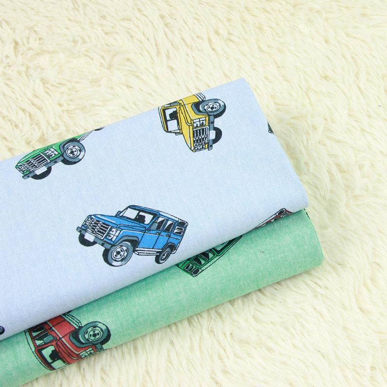 Off-road! 1 Meter Medium Thickness Cotton Fabric, Fabric by Yard, Yardage Cotton Fabrics for Style Clothes, Bags - fabrics-top