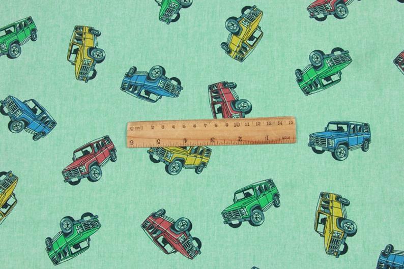 Off-road! 1 Meter Medium Thickness Cotton Fabric, Fabric by Yard, Yardage Cotton Fabrics for Style Clothes, Bags - fabrics-top