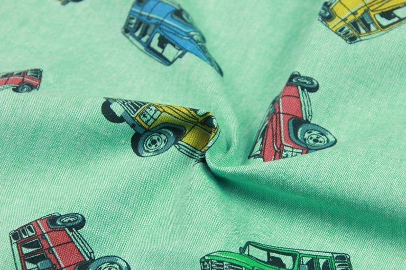 Off-road! 1 Meter Medium Thickness Cotton Fabric, Fabric by Yard, Yardage Cotton Fabrics for Style Clothes, Bags - fabrics-top