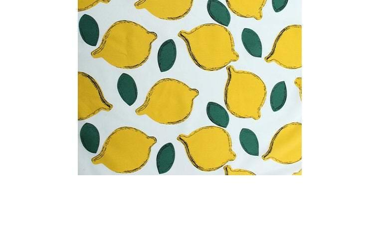 Lemons 3 Colors! 1 Meter Fine Cotton Fabric, Fabric by Yard, Yardage Cotton Fabrics for Style Dress Clothes Skirt - fabrics-top