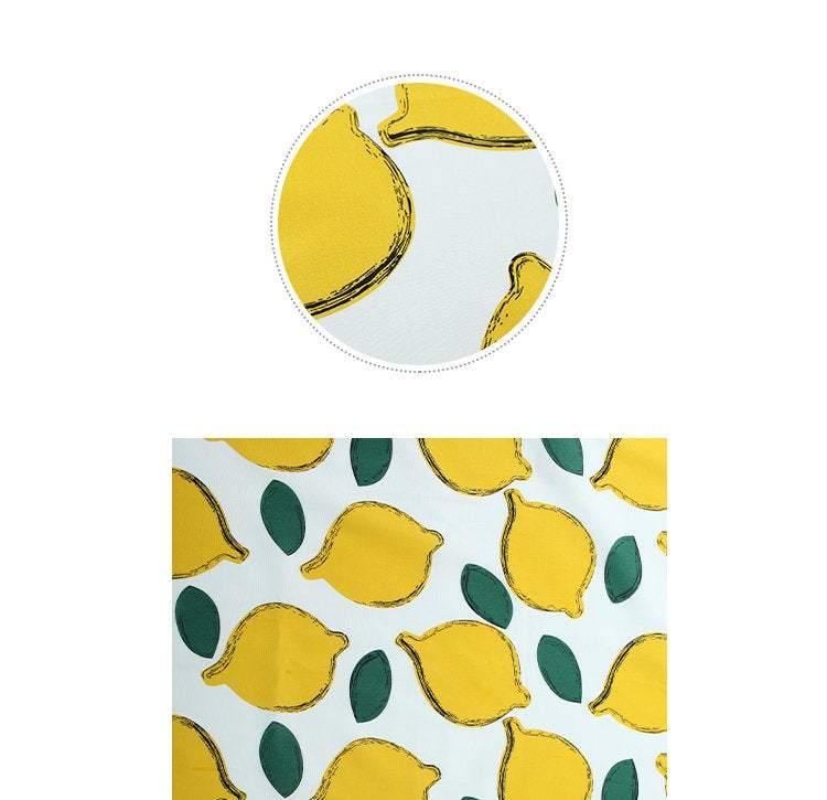 Lemons 3 Colors! 1 Meter Fine Cotton Fabric, Fabric by Yard, Yardage Cotton Fabrics for Style Dress Clothes Skirt - fabrics-top