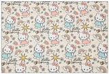 Hello Kitty Spring and Cartoon Friends 2 Colors! 1 Yard Medium Thickness Plain Cotton Fabric, Fabric by Yard, Yardage 2024