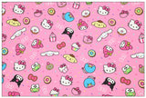 Hello Kitty and Sanrio Friends 2 prints! 1 Yard Medium Digital Printed Cotton Oxford Fabric by Half Yard for Style Clothes, Bags