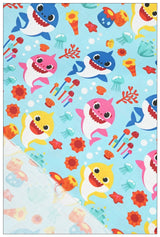 the Baby Shark Cartoon 10 Prints! 1 Yard Printed Cotton Fabric, Fabric by Yard, Yardage Fabrics, Children  Kids