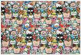 Sanrio Characters Cinnamoroll 5 Prints! 1 Yard Medium Thickness Plain Cotton Fabric, Fabric by Yard, Yardage 202411