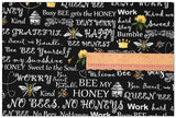 Bee your Honey 2 Patterns! 1 Yard Quality Printed Cotton, Fabrics by Yard, Fabric Yardage Fabrics Japanese Style (Copy) (Copy)