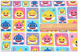 the Baby Shark Cartoon 10 Prints! 1 Yard Printed Cotton Fabric, Fabric by Yard, Yardage Fabrics, Children  Kids