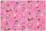 Snoopy 7 prints! 1 Yard Medium Digital Printed Cotton Oxford Fabric by Half Yard for Style Clothes, Bags