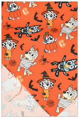 Adorable Bluey the Aussie Cartoon Dog 11 Prints! 1 Yard Quality light-weight Oxford Cotton Fabric, Fabric Aussie 2410