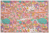 Sanrio Characters Cinnamoroll 5 Prints! 1 Yard Medium Thickness Plain Cotton Fabric, Fabric by Yard, Yardage 202411