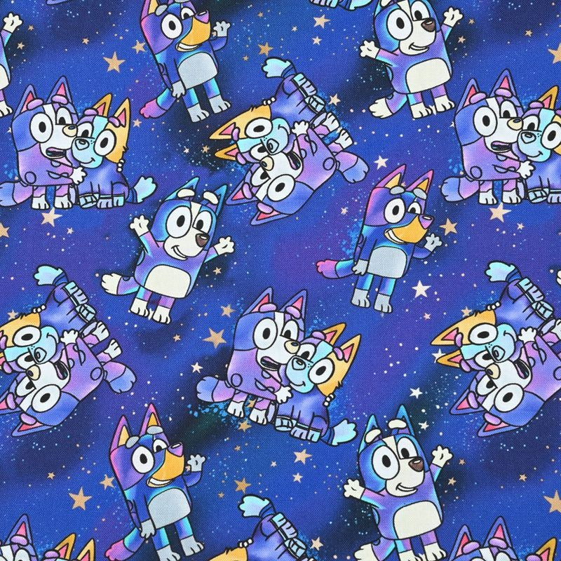 Bluey the Aussie Cartoon Dog 10 Prints! 1 Yard Quality Medium Thickness Plain Cotton Fabric, Fabric Aussie 2408