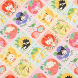 Hello Kitty and Sanrio Friends 5 Prints! 1 Yard Medium Thickness Plain Cotton Fabric, Fabric by Yard, Yardage 202411