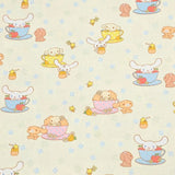 Sanrio Characters Cinnamoroll 5 Prints! 1 Yard Medium Thickness Plain Cotton Fabric, Fabric by Yard, Yardage 202411