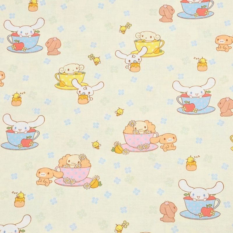 Sanrio Characters Cinnamoroll 5 Prints! 1 Yard Medium Thickness Plain Cotton Fabric, Fabric by Yard, Yardage 202411