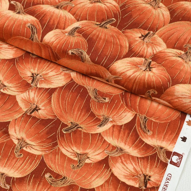 Pumpkins 3 colors! 1 Yard Cotton Plain Fabric, Fabric by Yard, Yardage Cotton  Fabrics for Craft 2024