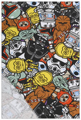 Masks of Star Wars ! 1 Yard Medium Thickness Cotton Fabric, Fabric by Yard, Yardage Cotton Fabrics for  Style Garments