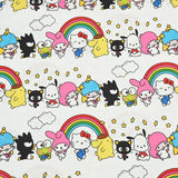 Sanrio Characters Cinnamoroll 5 Prints! 1 Yard Medium Thickness Plain Cotton Fabric, Fabric by Yard, Yardage 202411