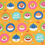 the Baby Shark Cartoon 10 Prints! 1 Yard Printed Cotton Fabric, Fabric by Yard, Yardage Fabrics, Children  Kids