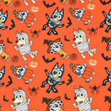 Adorable Bluey the Aussie Cartoon Dog 11 Prints! 1 Yard Quality light-weight Oxford Cotton Fabric, Fabric Aussie 2410