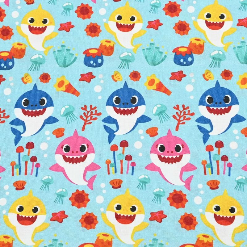 the Baby Shark Cartoon 10 Prints! 1 Yard Printed Cotton Fabric, Fabric by Yard, Yardage Fabrics, Children  Kids