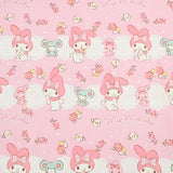 Sanrio My Melody 2 prints! 1 Yard Printed Cotton Fabric, Fabric by Yard, Yardage Bag Fabrics, Children Fabrics, Kids, Japanese 2024