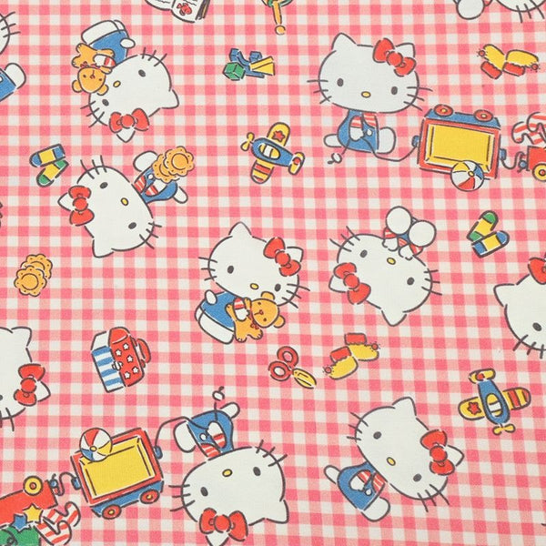 Hello Kitty Sanrio Friends 6 Prints! 1 Yard Medium Thickness Plain Cotton Fabric, Fabric by Yard, Yardage 2024