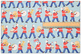 Marching Band Royal Guards Cath Kidston! 1 Meter Stiff Cotton Toile Fabric, Fabric by Yard, Yardage Cotton Canvas Fabrics for Bags English Retro (Copy)