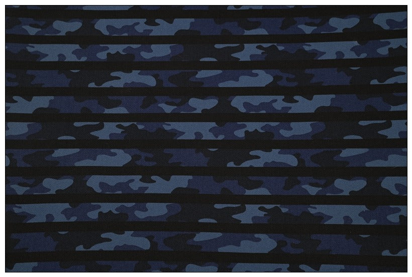 Japanese Camouflage Stripes Series! 1 Yard Printed Cotton Fabric, Fabric by Yard, Yardage Fabrics, Children