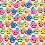 the Baby Shark Cartoon 10 Prints! 1 Yard Printed Cotton Fabric, Fabric by Yard, Yardage Fabrics, Children  Kids