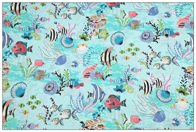 Antilles Treasure_Anchors Aweigh Vera Bradl! 1 Meter Quality Printed Cotton Fabrics by Yard, Vera Bradley Retired