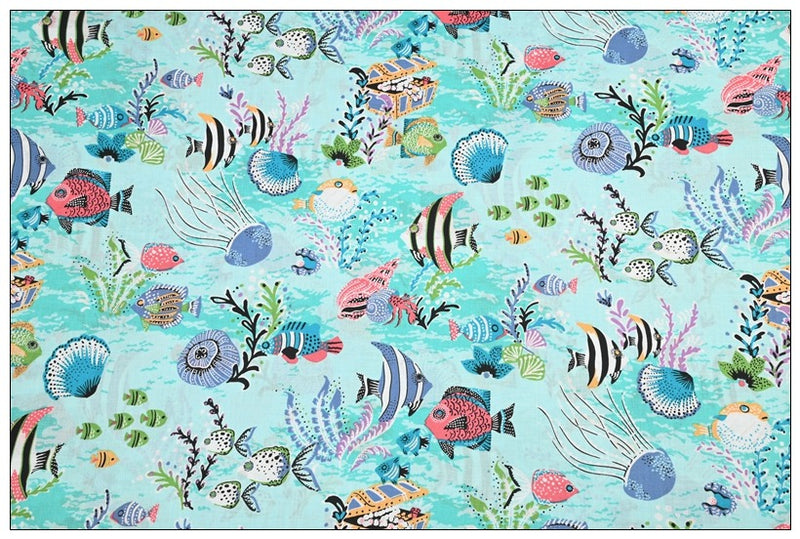 Antilles Treasure_Anchors Aweigh Vera Bradl! 1 Meter Quality Printed Cotton Fabrics by Yard, Vera Bradley Retired