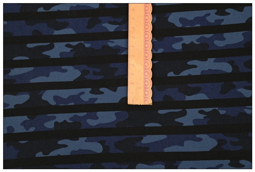 Japanese Camouflage Stripes Series! 1 Yard Printed Cotton Fabric, Fabric by Yard, Yardage Fabrics, Children