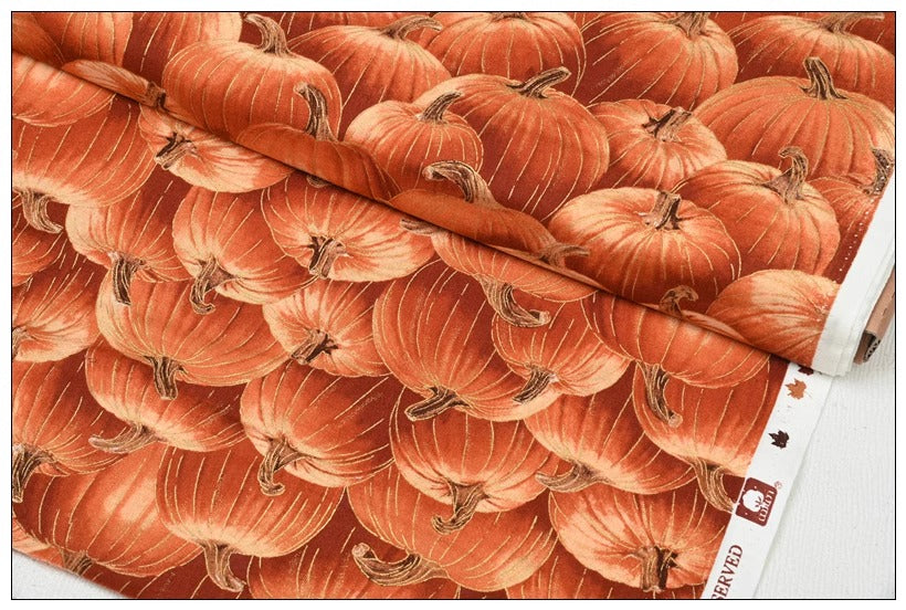 Pumpkins 3 colors! 1 Yard Cotton Plain Fabric, Fabric by Yard, Yardage Cotton  Fabrics for Craft 2024