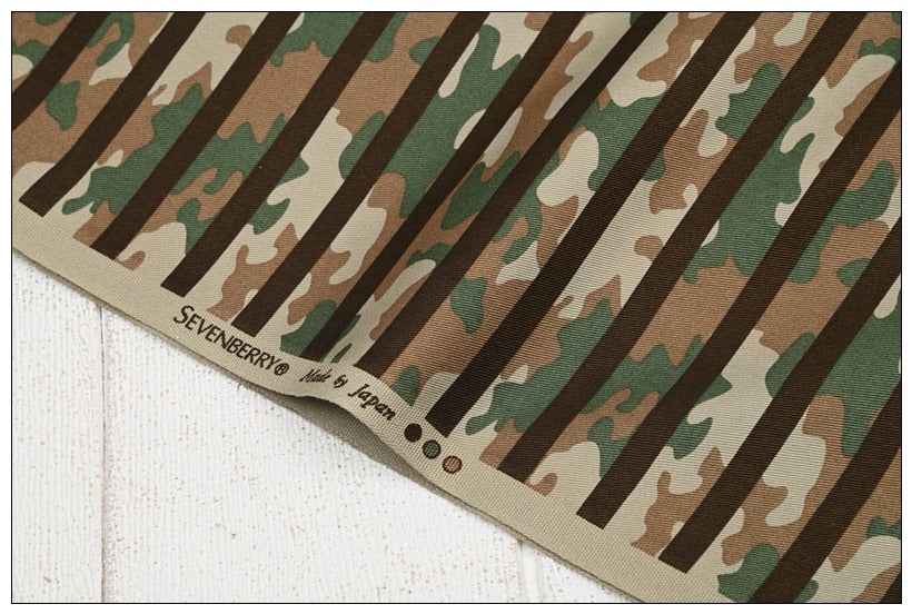 Japanese Camouflage Stripes Series! 1 Yard Printed Cotton Fabric, Fabric by Yard, Yardage Fabrics, Children