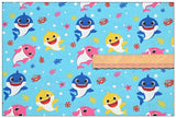 the Baby Shark Cartoon 10 Prints! 1 Yard Printed Cotton Fabric, Fabric by Yard, Yardage Fabrics, Children  Kids