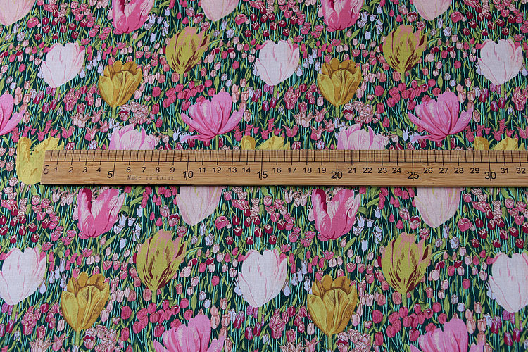 Series 2 Liberty Style Tana Lawn Floral Dress Fabrics! 1 Meter Light Weight Cotton Fabric, Fabric by Yard, Yardage Cotton Fabrics for  Style Garments, Bags