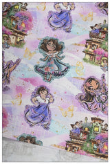 Encanto Characters Mirabel Madrigal ! 1 Yard Quality Medium Thickness Plain Poly Fabric, Fabric by Yard, Yardage Fabrics