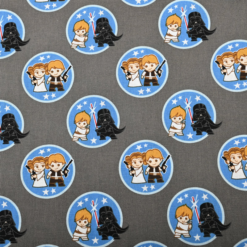 Star Wars Themed Staff 6 prints ! 1 Meter Medium Thickness Cotton Fabric, Fabric by Yard, Yardage Cotton Fabrics for  Style Garments