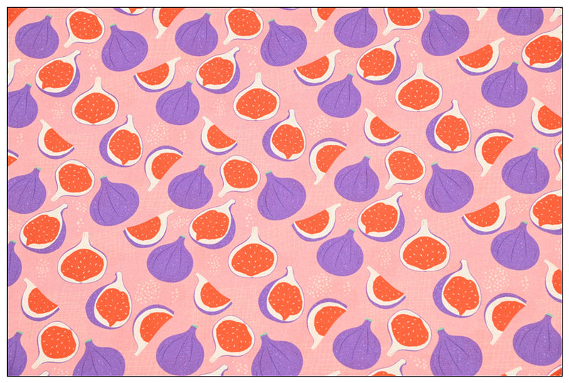 Fruit 4 Prints Watermelon Fig Banana Kiwifruit Dragon Fruit! 1 Meter Medium Thickness Plain Cotton Fabric, Fabric by Yard, Yardage Cotton