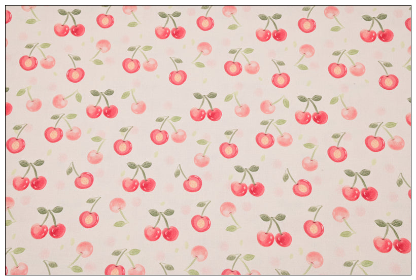 Fruit and Flowers Retro Floral Prints 8 Colors! 1 Yard Stiff Cotton Toile Fabric, Fabric by Yard, Yardage Cotton Canvas Fabrics for Bags English Retro