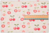 Fruit and Flowers Retro Floral Prints 8 Colors! 1 Yard Stiff Cotton Toile Fabric, Fabric by Yard, Yardage Cotton Canvas Fabrics for Bags English Retro