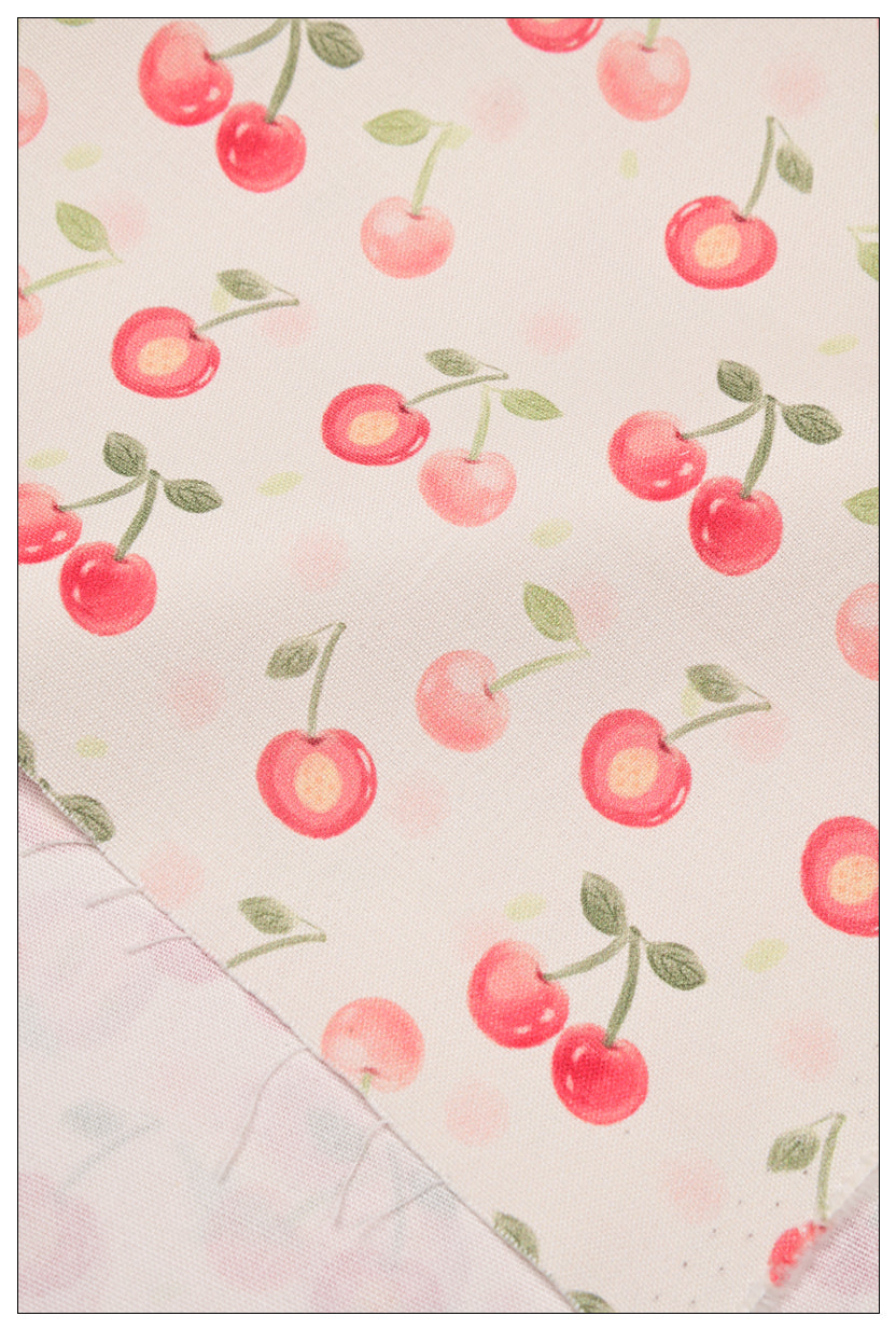 Fruit and Flowers Retro Floral Prints 8 Colors! 1 Yard Stiff Cotton Toile Fabric, Fabric by Yard, Yardage Cotton Canvas Fabrics for Bags English Retro