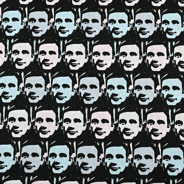 Michael Scott (The Office) Portrait ! 1 Meter Plain Cotton Fabric by Yard, Yardage Cotton Fabrics for Style Bags