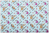 You Rock Yabba-Dabba-Doo Scooby-Doo the Dog! 1 Meter Plain Cotton Fabric by Yard, Yardage Cotton Fabrics for Style Bags