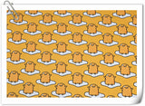 Wake Up Egg Cartoon Gudetama Yellow! 1 Yard Printed Cotton Fabric by Yard, Yardage Cotton Fabrics for  Style Garments, Bags