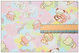 Little Twin Stars Sanrio Characters 6 Prints! 1 Yard Medium Thickness Plain Cotton Fabric, Fabric by Yard, Yardage