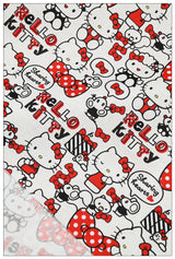 Hello Kitty and Sanrio Friends 2 Prints! 1 Yard Medium Thickness Plain Cotton Fabric, Fabric by Yard, Yardage